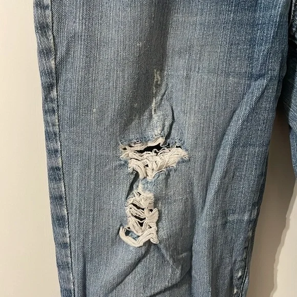 Lauren Jeans Co. Ralph Lauren Blue Wide Leg Jeans Size 10P - Picture 8 of 13